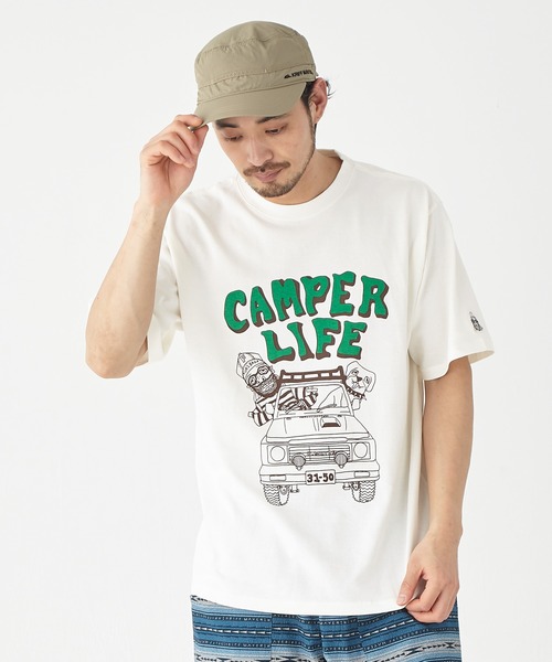 KRIFF MAYER（クリフメイヤー）の「ウェットプロテクト半袖T(車)（Tシャツ/カットソー・メンズ・オフホワイト/オレンジ/ベージュ/チャコール/ライトグリーン・LARGE/MEDIUM/X-LARGE）」の17枚目の写真