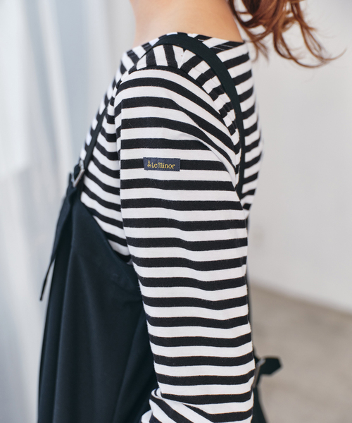 Le Minor 別注 LILITH ストライプ長袖Tシャツ Le Minor（ルミノア）の「Le minor / ルミノア】別注 LILITH（T