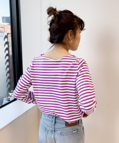Le Minor 別注 LILITH ストライプ長袖Tシャツ Le Minor（ルミノア）の「Le minor / ルミノア】別注 LILITH（T