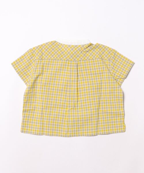 RAGMART（ラグマート）の「バンドカラーシャツ（Tシャツ/カットソー・キッズ・チェック/ストライプ/オフホワイト・90cm/95cm/80ｃｍ）」の10枚目の写真