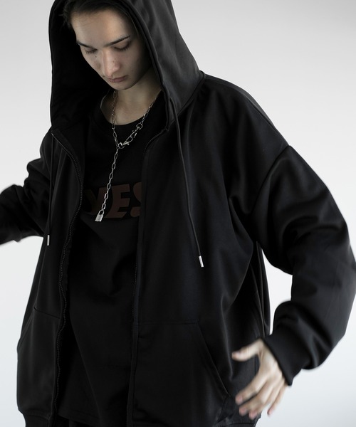 aimoha（アイモハ）の「aimoha men BASIC ZIP PARKA べシックジップパーカー（パーカー・メンズ・グレー/ブラック/グレイッシュベージュ/ホワイト/ライトベージュ/その他/ダークグレー/レッド/グリーン・LARGE/X-LARGE/MEDIUM/XX-LARGE/XXX-LARGE）」の11枚目の写真