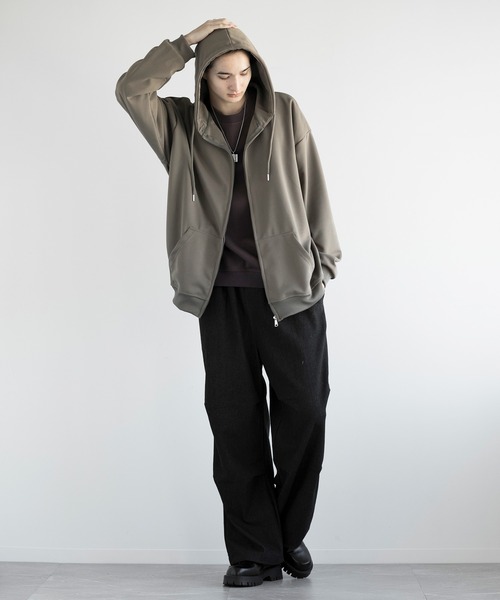 えまぱぱページ セール】aimoha men BASIC ZIP PARKA べシックジップパーカー