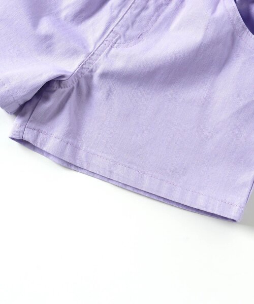 apres les cours（アプレレクール）の「デイジー・ハート刺繍ショートパンツ（その他パンツ・キッズ・インディゴブルー/ラベンダー/ブラック・80/90/100/110/120/130/140）」の10枚目の写真