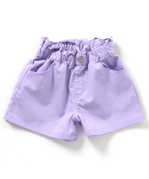 apres les cours（アプレレクール）の「デイジー・ハート刺繍ショートパンツ（その他パンツ・キッズ・インディゴブルー/ラベンダー/ブラック・80/90/100/110/120/130/140）」の13枚目の写真