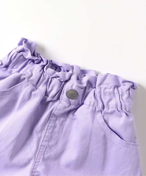 apres les cours（アプレレクール）の「デイジー・ハート刺繍ショートパンツ（その他パンツ・キッズ・インディゴブルー/ラベンダー/ブラック・80/90/100/110/120/130/140）」の18枚目の写真