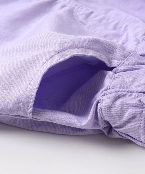 apres les cours（アプレレクール）の「デイジー・ハート刺繍ショートパンツ（その他パンツ・キッズ・インディゴブルー/ラベンダー/ブラック・80/90/100/110/120/130/140）」の19枚目の写真