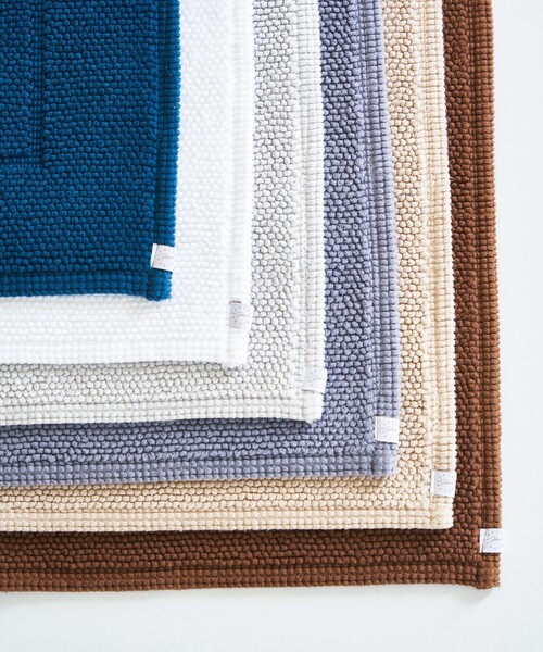 TOMORROWLAND HOME(トゥモローランドホーム)の「コットンバスマット(タオル・レディース・ネイビー/ダークブラウン/ベージュ/ライトグレー/ホワイト/チャコールグレー・FREE)」の18枚目の写真