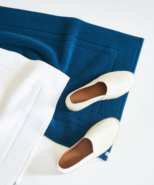 TOMORROWLAND HOME(トゥモローランドホーム)の「コットンバスマット(タオル・レディース・ネイビー/ダークブラウン/ベージュ/ライトグレー/ホワイト/チャコールグレー・FREE)」の19枚目の写真