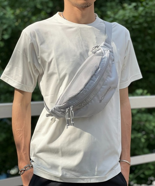 Columbia(コロンビア)の「【Columbia】BASTER BALL HIP BAG(ボディバッグ/ウエストポーチ・メンズ・グレー/ブラック・ONE SIZE)」の2枚目の写真