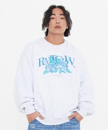 ROMANTIC CROWN | A'GEM/9 × .kom『ROMANTIC CROWN/ロマンティッククラウン』BLUE ROSE CREWNECK/ブルーローズ スウェットシャツ(スウェット)