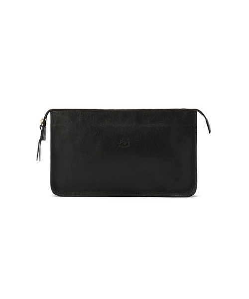 IL BISONTE(イルビゾンテ)の「IL BISONTE / ORIGINAL LEATHER / クラッチバッグ(クラッチバッグ・レディース・ダークブラウン/ライトブラウン/ブラック/ライトベージュ・FREE)」の1枚目の写真
