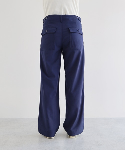 【試着のみ】ENGINEERE GARMENTS ベイカーパンツ　ネイビー　XS 中古・古着通販】Engineered Garments (エンジニアド ガーメンツ