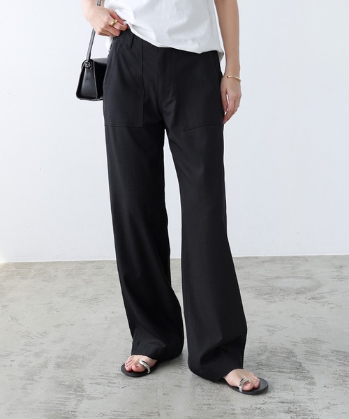 セール】とろみベイカーパンツ（その他パンツ）｜evernavy（エバー