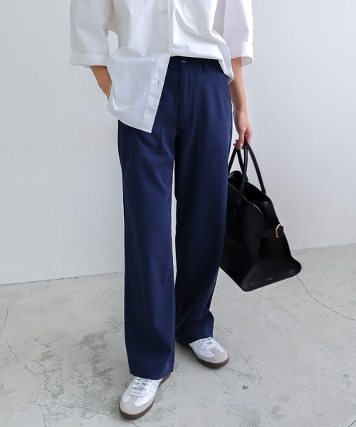 セール】とろみベイカーパンツ（その他パンツ）｜evernavy（エバー