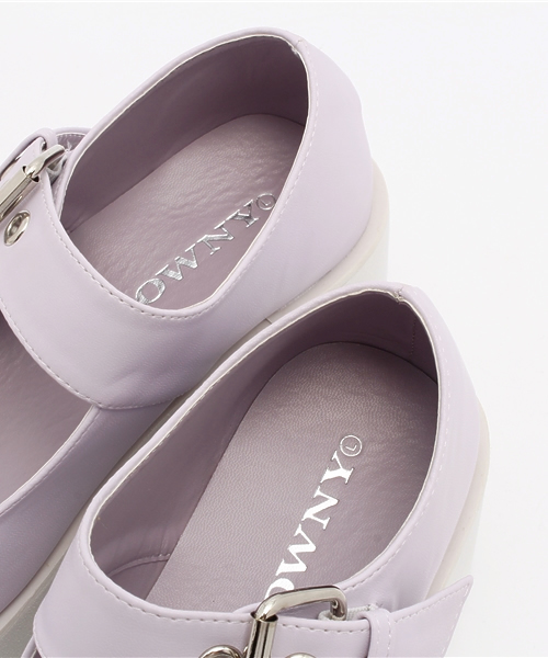 WEGO（ウィゴー）の「WEGO/ボリュームソールパンプス（パンプス・レディース・ブラック/ホワイト/パープル/ブラック系その他・LARGE/MEDIUM）」の5枚目の写真