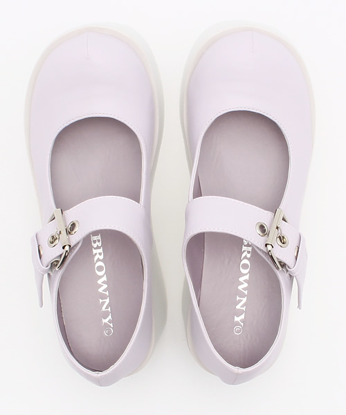 WEGO（ウィゴー）の「WEGO/ボリュームソールパンプス（パンプス・レディース・ブラック/ホワイト/パープル/ブラック系その他・LARGE/MEDIUM）」の7枚目の写真