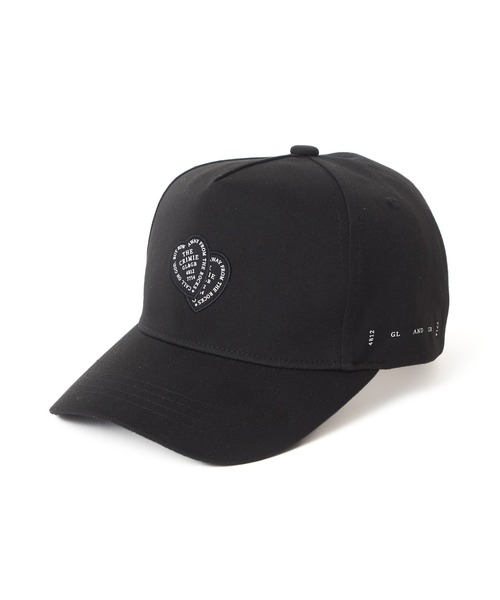CRIMIE（クライミー）の「BLACK HEART WAPPEN BASEBALL CAP / ブラックハート ワッペン 5パネル キャップ（キャップ・メンズ・ブラック・ONE SIZE）」の5枚目の写真
