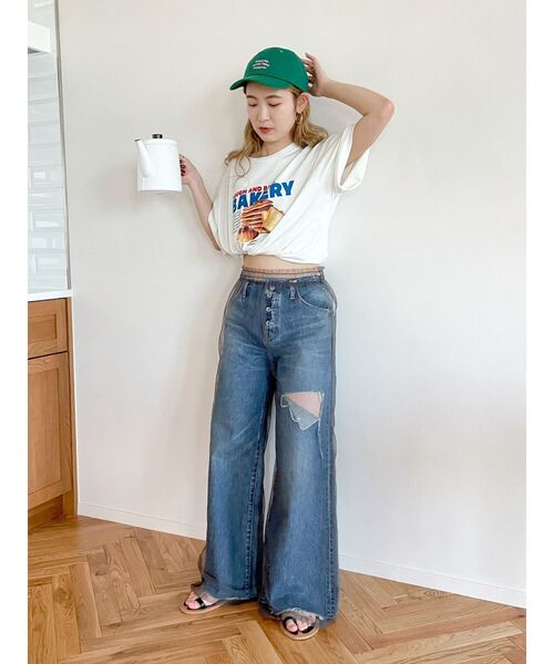 Ungrid(アングリッド)の「シアーチュールパンツ(その他パンツ・レディース・チャコールグレー/ベージュ・FREE)」の19枚目の写真