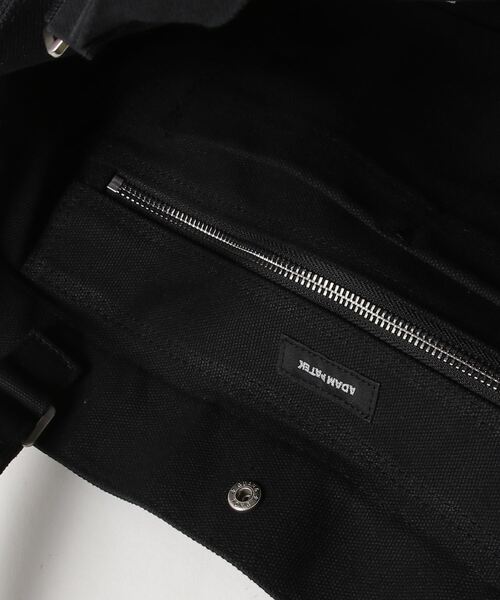 ADAM PATEK（アダムパテック）の「【ADAMPATEK/アダムパテック】news paper bag/ニュースペーパーバッグ（ショルダーバッグ・メンズ・ブラック/ホワイト・FREE）」の18枚目の写真