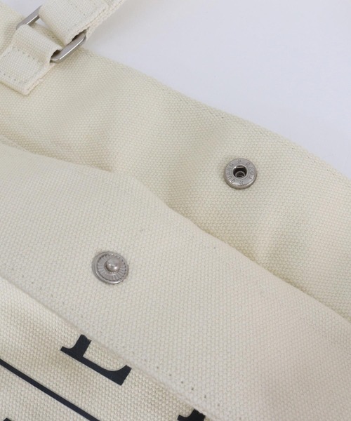 ADAM PATEK（アダムパテック）の「【ADAMPATEK/アダムパテック】news paper bag/ニュースペーパーバッグ（ショルダーバッグ・メンズ・ブラック/ホワイト・FREE）」の14枚目の写真