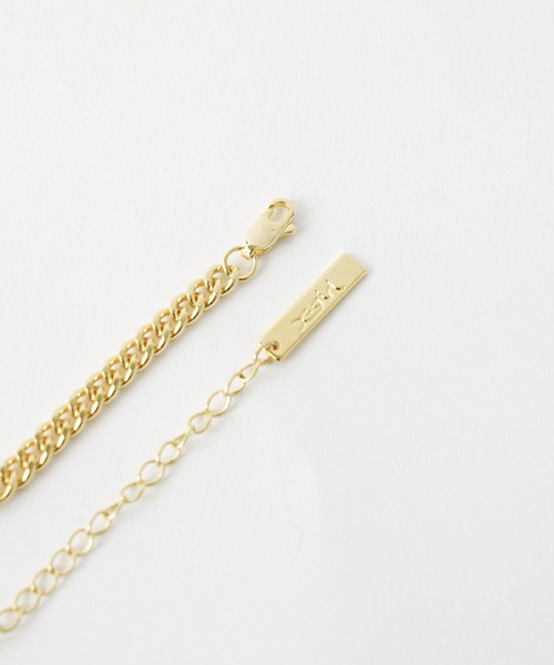 X-girl(エックスガール)の「CIRCLE LOGO CHARM NECKLACE(ネックレス・レディース・シルバー/ゴールド・ONE SIZE)」の9枚目の写真