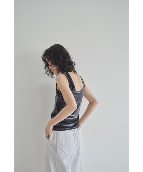 Velours Square Neck Tank – Abor