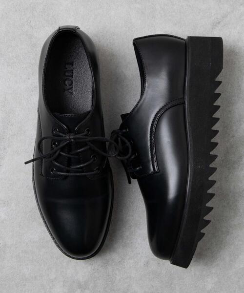 LUCY（ルーシー）の「LUCY/レースアップシューズ（ドレスシューズ・メンズ・ブラック・MEDIUM/LARGE）」の8枚目の写真