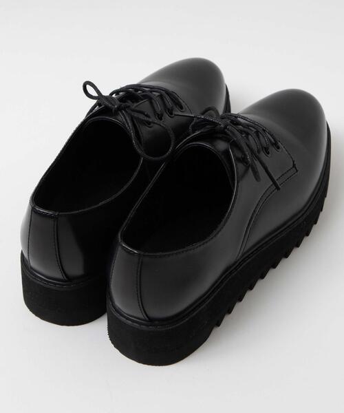 LUCY（ルーシー）の「LUCY/レースアップシューズ（ドレスシューズ・メンズ・ブラック・MEDIUM/LARGE）」の4枚目の写真