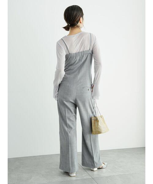 Te chichi（テチチ）の「袖フレアシアーカットチュールTOPS（Tシャツ