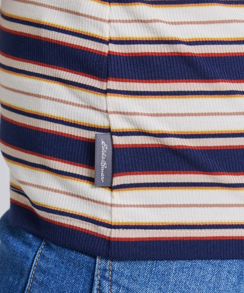 Eddie Bauer(エディーバウアー)の「エッセンシャルズ リブ タンクトップ(タンクトップ・レディース・ブラウン/ホワイト/ブラック/ネイビー・L/M/XL/S)」の10枚目の写真