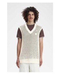 フレッドペリー　ベスト　サマーニット　Mサイズ フレッドペリー ベスト サマーニット Mサイズ