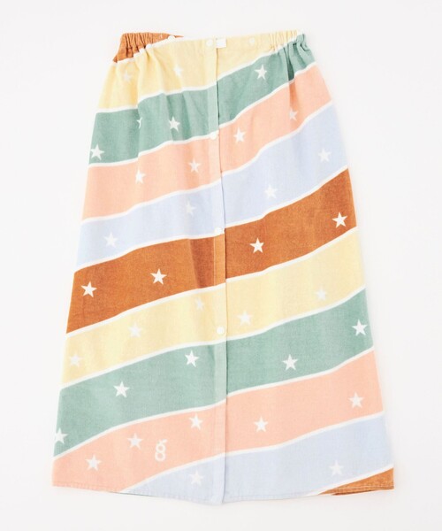 green label relaxing(グリーンレーベルリラクシング)の「GLR マキタオル スター 80cm(スイムグッズ・キッズ・モカ・FREE)」の2枚目の写真