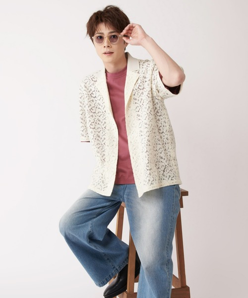 Lui's（ルイス）の「【NBNG × Lui's】クリアフレームサングラス（サングラス・メンズ・ブラック/クリア・FREE）」の5枚目の写真