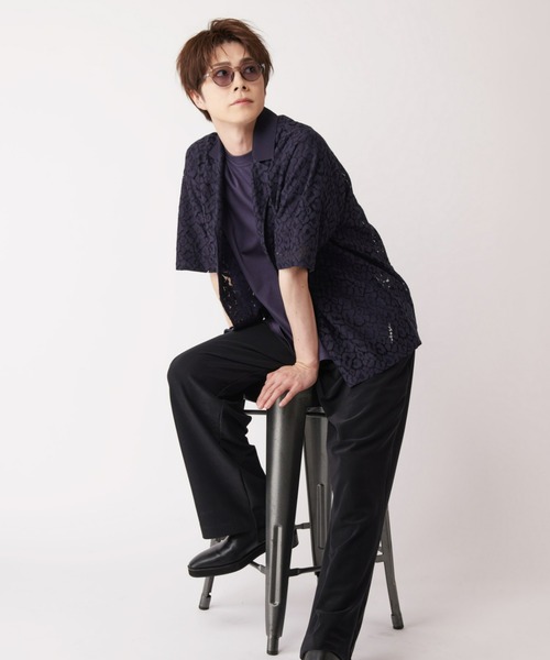 Lui's（ルイス）の「【NBNG × Lui's】クリアフレームサングラス（サングラス・メンズ・ブラック/クリア・FREE）」の8枚目の写真