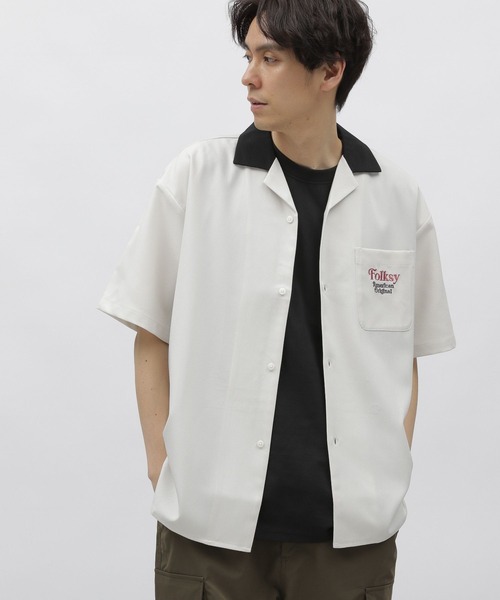 LAKOLE（ラコレ）の「ボウリング刺繍シャツ / 109263（シャツ/ブラウス・メンズ・ブラック/ブルー/ホワイト・MEDIUM/LARGE/X-LARGE）」の14枚目の写真