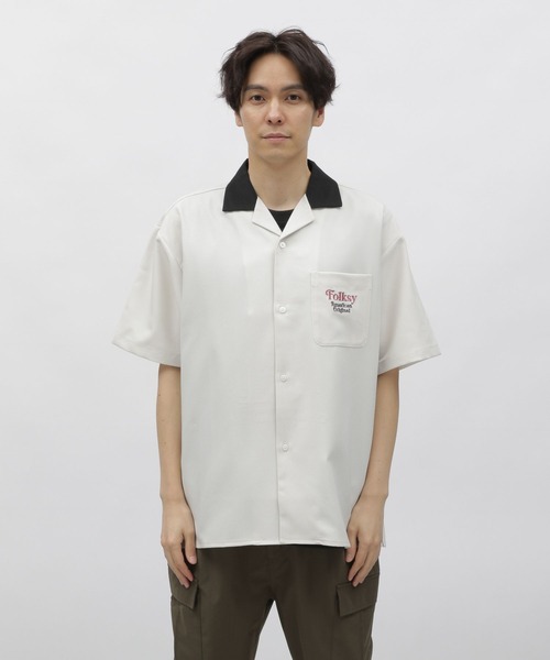 LAKOLE（ラコレ）の「ボウリング刺繍シャツ / 109263（シャツ/ブラウス・メンズ・ブラック/ブルー/ホワイト・MEDIUM/LARGE/X-LARGE）」の8枚目の写真