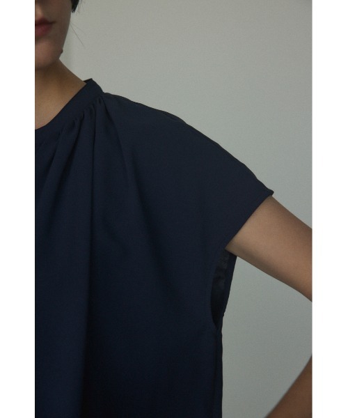 BLACK BY MOUSSY（ブラックバイマウジー）の「skipper blouse(スキッパーブラウス)（シャツ/ブラウス・レディース・オフホワイト/ライトグリーン/ネイビー/イエロー・FREE）」の22枚目の写真