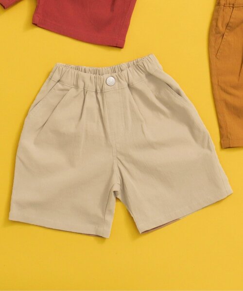 BREEZE(ブリーズ)の「【WEB限定】もっとスズシータックハーフパンツ(その他パンツ・キッズ・ブラック/カーキ/ブルー/ピンク/ブラウン/イエロー/チャコール/ベージュ/ネイビー・140/150/90/100/120/110/130)」の5枚目の写真