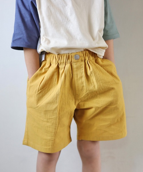 BREEZE(ブリーズ)の「【WEB限定】もっとスズシータックハーフパンツ(その他パンツ・キッズ・ブラック/カーキ/ブルー/ピンク/ブラウン/イエロー/チャコール/ベージュ/ネイビー・140/150/90/100/120/110/130)」の8枚目の写真