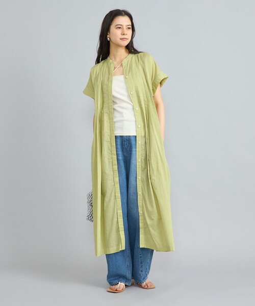 coen（コーエン）の「MARKET（マーケット）フロントタックワンピース