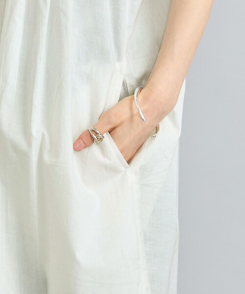 coen（コーエン）の「MARKET（マーケット）フロントタックワンピース（シャツワンピース・レディース・ライム/オフホワイト/ダークグレー・M/L）」の16枚目の写真