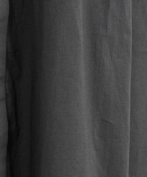 coen（コーエン）の「MARKET（マーケット）フロントタックワンピース（シャツワンピース・レディース・ライム/オフホワイト/ダークグレー・M/L）」の10枚目の写真