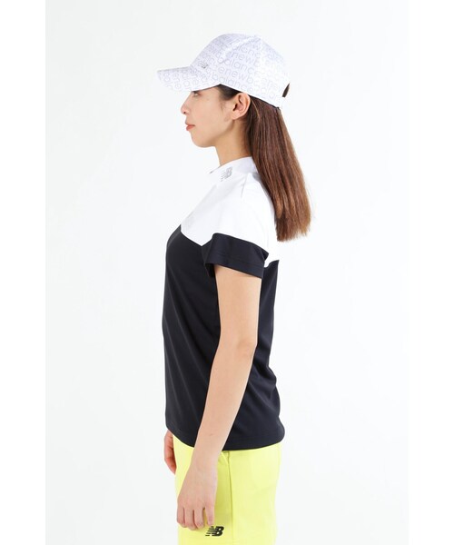 New Balance Golf(ニューバランスゴルフ)の「【new balance golf】こかげMAX 半袖 モックネック プルオーバー (WOMENS SPORT)(Tシャツ/カットソー・レディース・ブルー/ブラック/ホワイト・LARGE/MEDIUM/SMALL)」の6枚目の写真