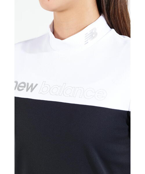 New Balance Golf(ニューバランスゴルフ)の「【new balance golf】こかげMAX 半袖 モックネック プルオーバー (WOMENS SPORT)(Tシャツ/カットソー・レディース・ブルー/ブラック/ホワイト・LARGE/MEDIUM/SMALL)」の8枚目の写真