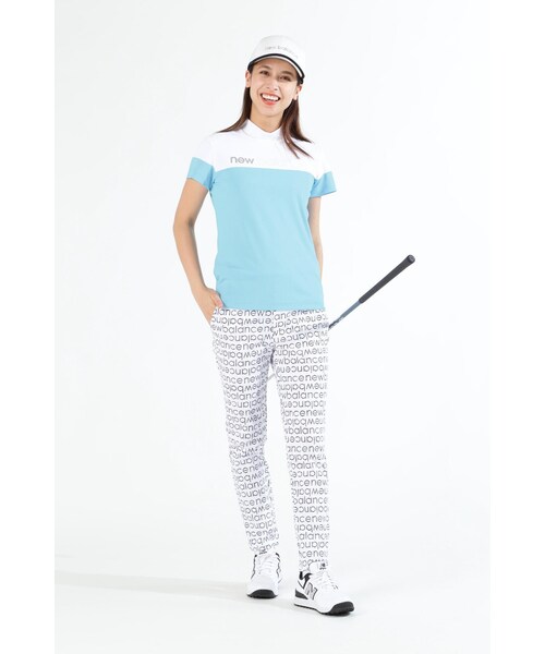 New Balance Golf(ニューバランスゴルフ)の「【new balance golf】こかげMAX 半袖 モックネック プルオーバー (WOMENS SPORT)(Tシャツ/カットソー・レディース・ブルー/ブラック/ホワイト・LARGE/MEDIUM/SMALL)」の20枚目の写真