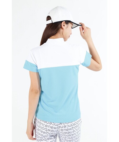 New Balance Golf(ニューバランスゴルフ)の「【new balance golf】こかげMAX 半袖 モックネック プルオーバー (WOMENS SPORT)(Tシャツ/カットソー・レディース・ブルー/ブラック/ホワイト・LARGE/MEDIUM/SMALL)」の21枚目の写真