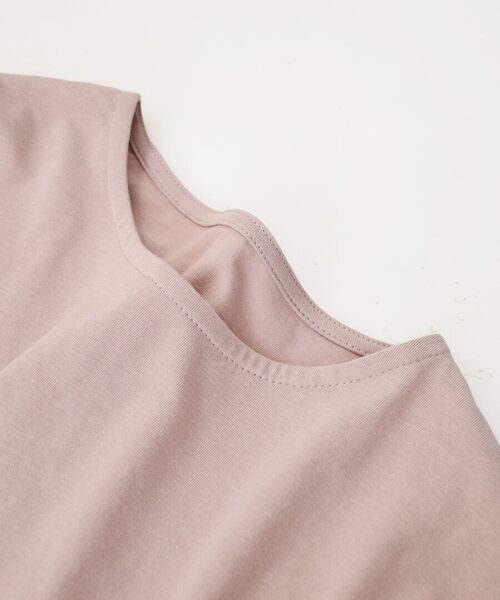 e-zakkamania stores(イーザッカマニアストアーズ)の「キャンディースリーブ カットソー(Tシャツ/カットソー・レディース・ライトベージュ/スモークピンク/ブラック・M)」の17枚目の写真