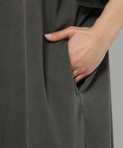 LOWRYS FARM(ローリーズファーム)の「BIGフリルワンピースSS 113588(ワンピース・レディース・アイボリー/ブルー/チャコールグレー・FREE)」の12枚目の写真