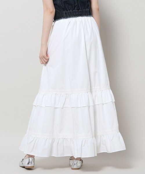 3.3 Field Trip （3.3フィールドトリップ）の「3.3 Field Trip／レーススカート（スカート・レディース・ブラック/ホワイト・FREE）」の3枚目の写真