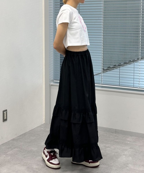 3.3 Field Trip （3.3フィールドトリップ）の「3.3 Field Trip／レーススカート（スカート・レディース・ブラック/ホワイト・FREE）」の9枚目の写真